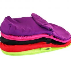 Baby Travel Luxury Fleece Lined Footmuff Lime Green Pouches For Petite Star Zia Footmuffs