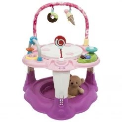 2 In 1 Walker & Rockers ISafe 2 In 1 Activity Centre Entertainer With 360° Rotating Seat & Play Table Function