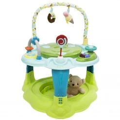 2 In 1 Walker & Rockers ISafe 2 In 1 Activity Centre Entertainer With 360° Rotating Seat & Play Table Function