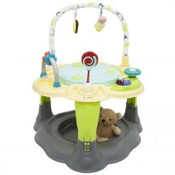 2 In 1 Walker & Rockers ISafe 2 In 1 Activity Centre Entertainer With 360° Rotating Seat & Play Table Function