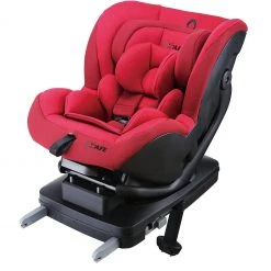 ISafe 3 In 1 Bow Dots Bundle + Group 0+1 Car Seat + High Chair + Changing Bag 3 In 1 Pram Systems