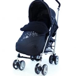 Holiday Strollers Zeta Vooom Hearts And Stars Complete Black