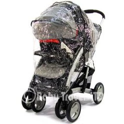 Strong Rain Cover For Graco Travel System Zipped