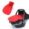 Baby Travel Carseat Footmuff Warm Red Fits Graco Logico Auto Baby Pram Travel System