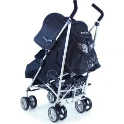 Holiday Strollers Zeta Vooom Hearts And Stars Complete Black