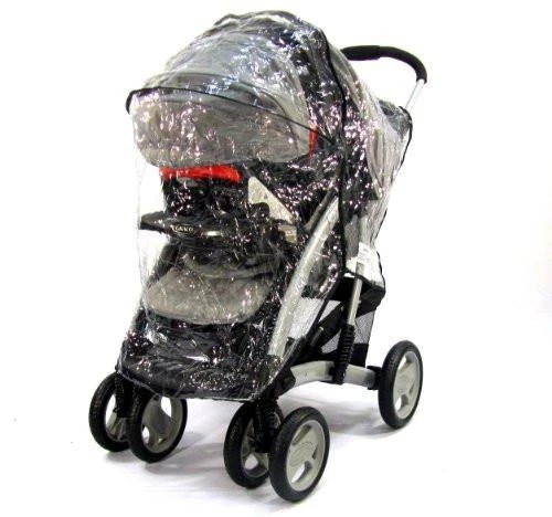 Baby Travel Universal Rain Cover, Carrycot, Tandem,Side By Side, Carseat, Stroller, Pramette 3 In 1 Pram System Rain Covers