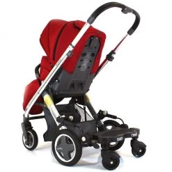 Baby Travel Pink Childs Ride On Buggy Stroller Board Buggy Boards With Saddle