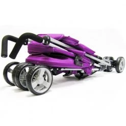 Zeta Vooom Plum + Luxury Stroller Padded Liner + Buggy Organiser + Raincover Holiday Strollers