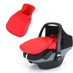 Baby Travel New Carseat FOOTMUFF WARM RED FITS HAUCK MALIBU ICOO Pram Travel System Stroller