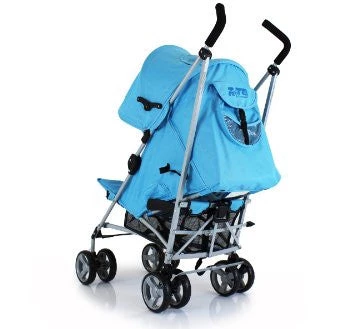 Holiday Strollers Passeggino Buggy Ultraleggero Zeta Vooom Blu + Parapioggia Inclusivo