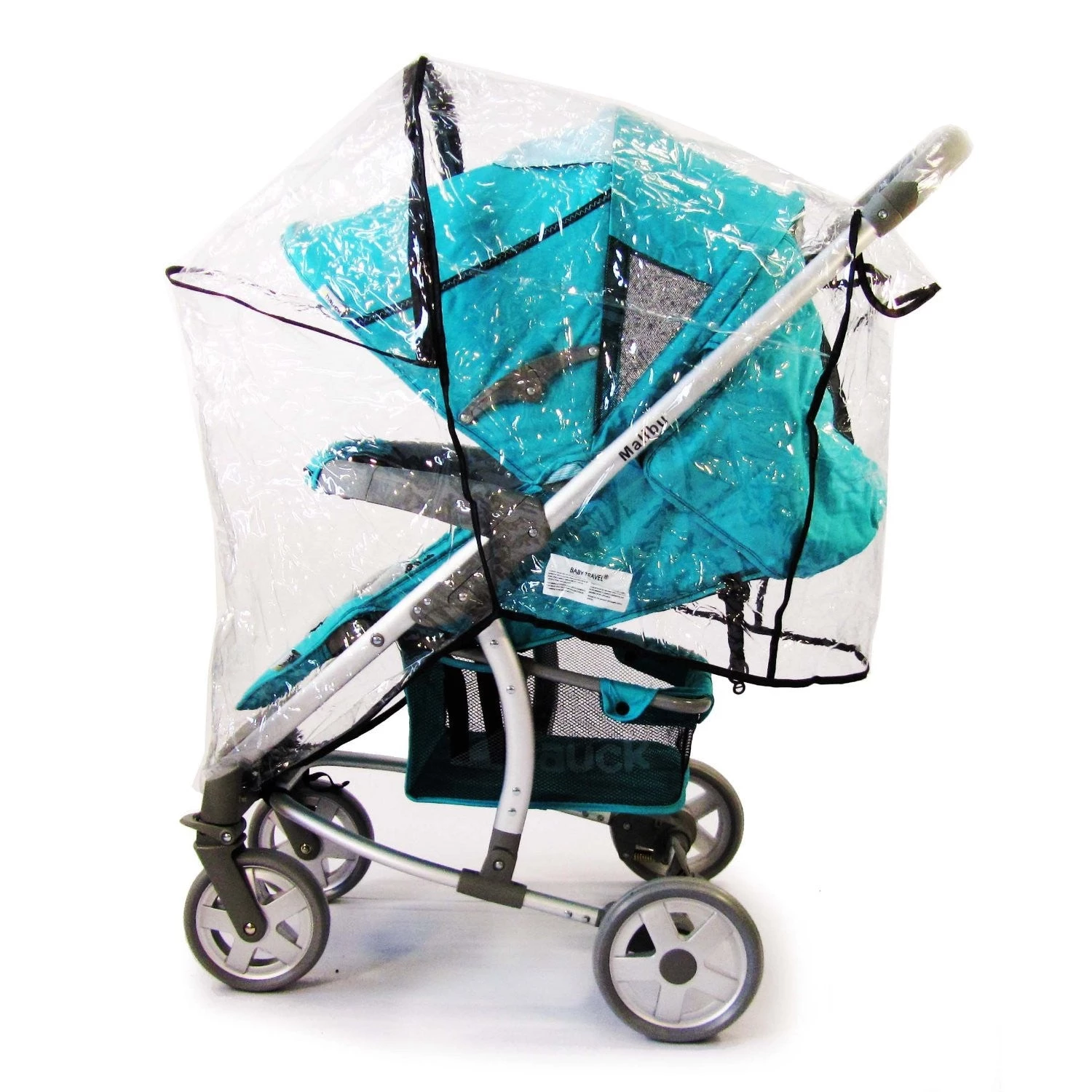 Baby Travel Hauck Malibu Pram 3 In 1 Universal Raincover Accessories - Raincovers