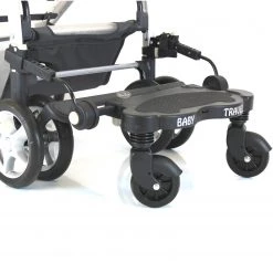 Buggy Boards With Saddle Stroller-pram-board Grey Logo Ride On Buggy Fits Mamas & Papas Pulse