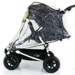 Twin / Double Rain Covers Raincover For Hauck Roadster Duo Twin Side By Side Double Pushchair