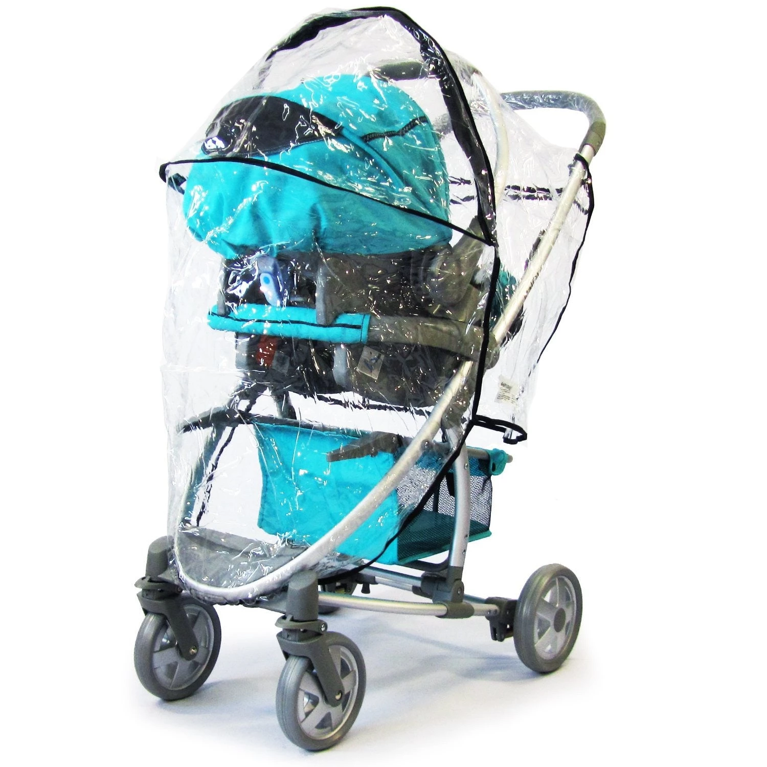 Baby Travel Hauck Malibu Pram 3 In 1 Universal Raincover Accessories - Raincovers