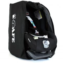ISafe Universal Carseat Travel / Storage Bag For Britax Max-Way Car Seat (Black Thunder) Car Seat Luggage Bags