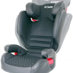 ISafe Carseat Kid/Toddler Fix ISOfix Group 2-3 (Raven Black)