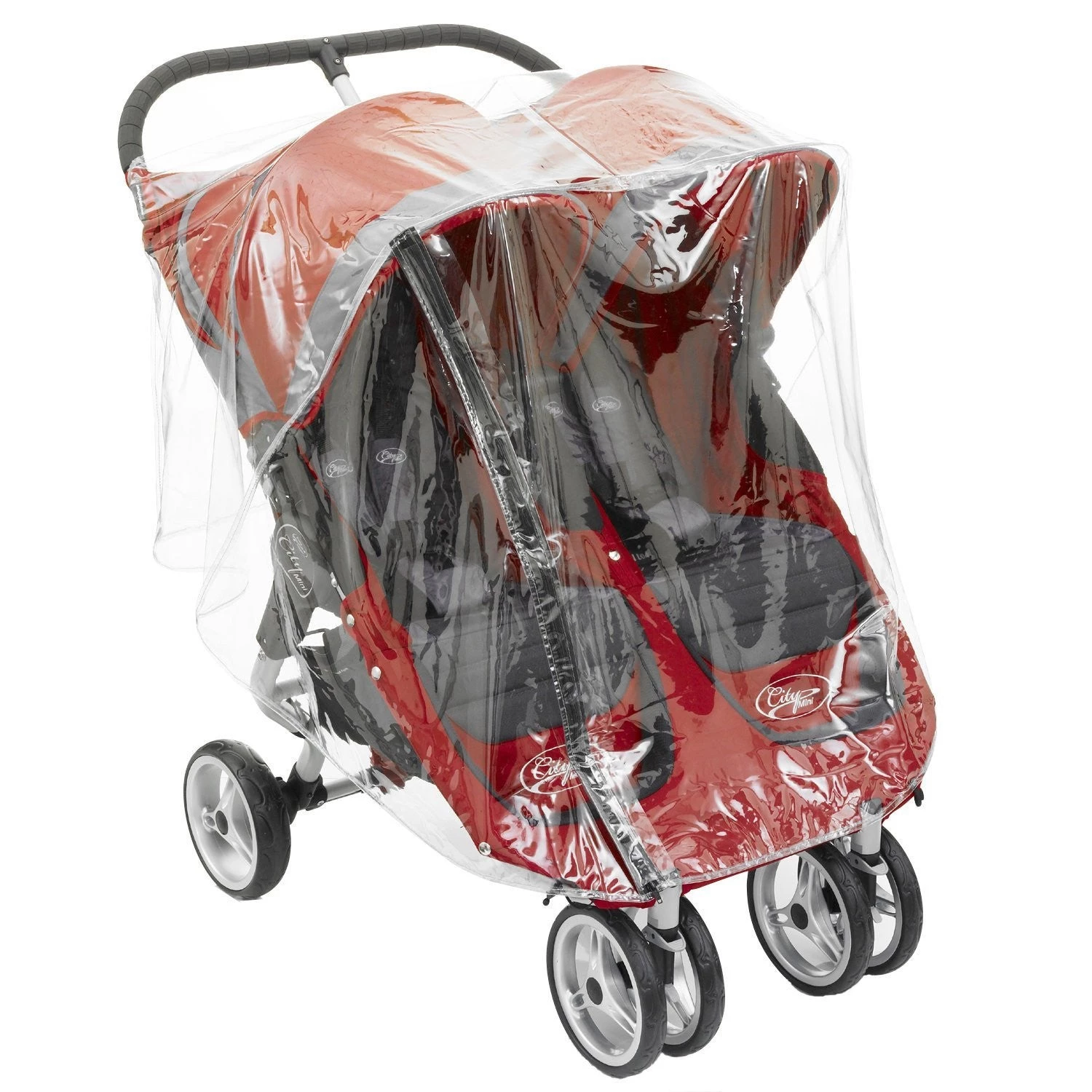 Twin Baby Jogger City Mini Series Double Raincover