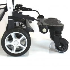 Buggy Boards With Saddle Stroller-pram-board Grey Logo Ride On Buggy Fits Mamas & Papas Pulse
