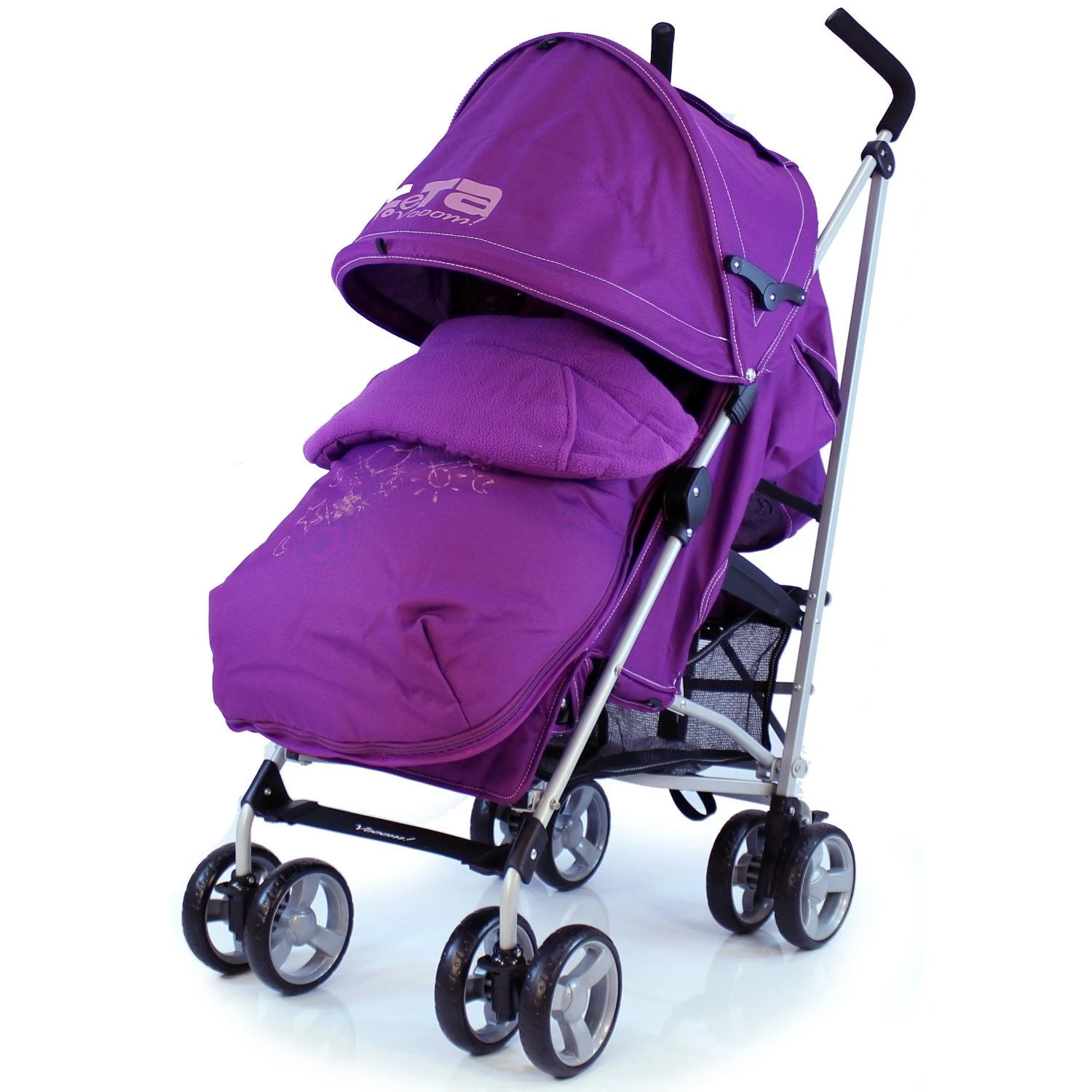 Baby Travel Strollers & Buggies Baby Stroller Zeta Vooom Hearts And Stars Complete Plum