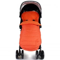 Baby Travel Accessories - Raincovers New Luxury Padded Footmuff Liner - Warm Red Fit Maclaren Quest Triumph Techno