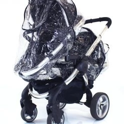 Zipped Raincover Fits Icandy Pear Apple Peach Strawberry Pushchair Carrycot Mode Accessories - Raincovers