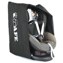 ISafe Carseat Travel / Storage Bag For Britax Trifix Car Seat (Black Thunder)