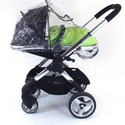 Zipped Raincover Fits Icandy Pear Apple Peach Strawberry Pushchair Carrycot Mode Accessories - Raincovers