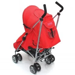 Baby Travel Strollers & Buggies Baby Stroller Zeta Vooom Warm Red +XXL Large Padded Footmuff Liner Buggy Pushchair