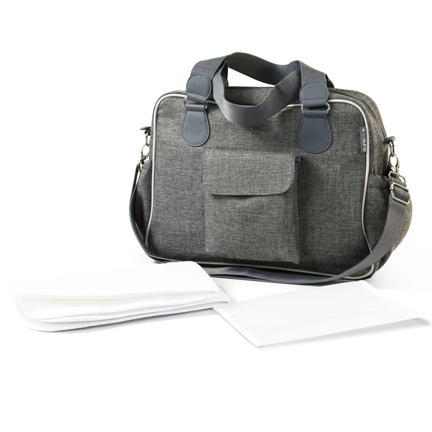 ISafe Tandem Double Pram Travel System - Harmony + X2 Carseat + X2 Isofix Base + Bag