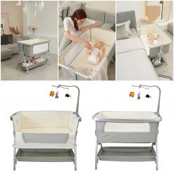 Cribs | Coo Sleepers ISafe Next To ME Bedside Baby Crib Coo Sleeper (Dawn)