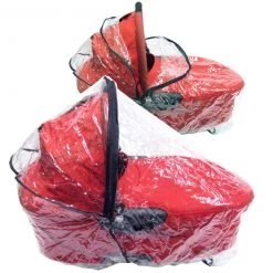 Raincover To Fit Bebecar Carrycot Large Rain Cover Pram Accessories - Raincovers
