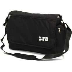 Baby Travel Zeta Changing Bag Plain BLACK Complete With Changing Matt (Clearance)