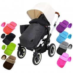 Baby Travel Padded Footmuff With Head Support Pouches For Bugaboo Bee Accessories - Footmuffs