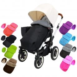 Baby Travel Padded Footmuff With Head Support Pouches For Bugaboo Bee Accessories - Footmuffs