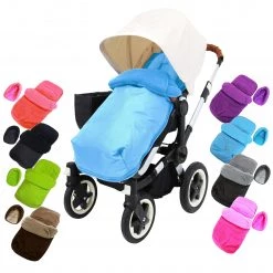 Baby Travel Padded Footmuff With Head Support Pouches For Bugaboo Bee Accessories - Footmuffs