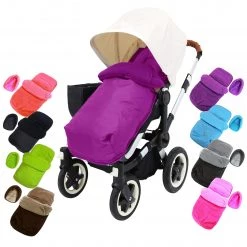 Baby Travel Padded Footmuff With Head Support Pouches For Bugaboo Bee Accessories - Footmuffs