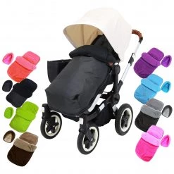 Baby Travel Padded Footmuff With Head Support Pouches For Bugaboo Bee Accessories - Footmuffs