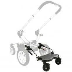 Baby Travel Buggy Pram Board - Plain Black Buggy Boards With Saddle