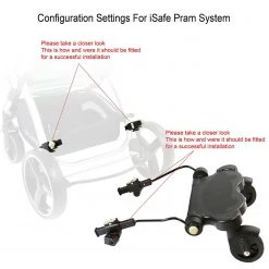 Buggy Pram Board (Universal) Fits ISafe Pram System LiL Friend