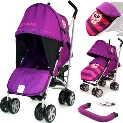 ISafe Owl & Button Baby Stroller From Birth