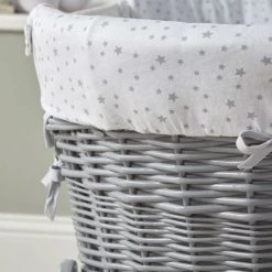Clair De Lune Bedside Crib - Stars & Stripes Moses Baskets