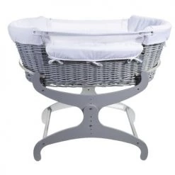 Moses Baskets Clair De Lune Bedside Crib - Cotton Dream