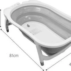ISafe Baby Bath - Aqua (Flat Fold-Away) Bathtime