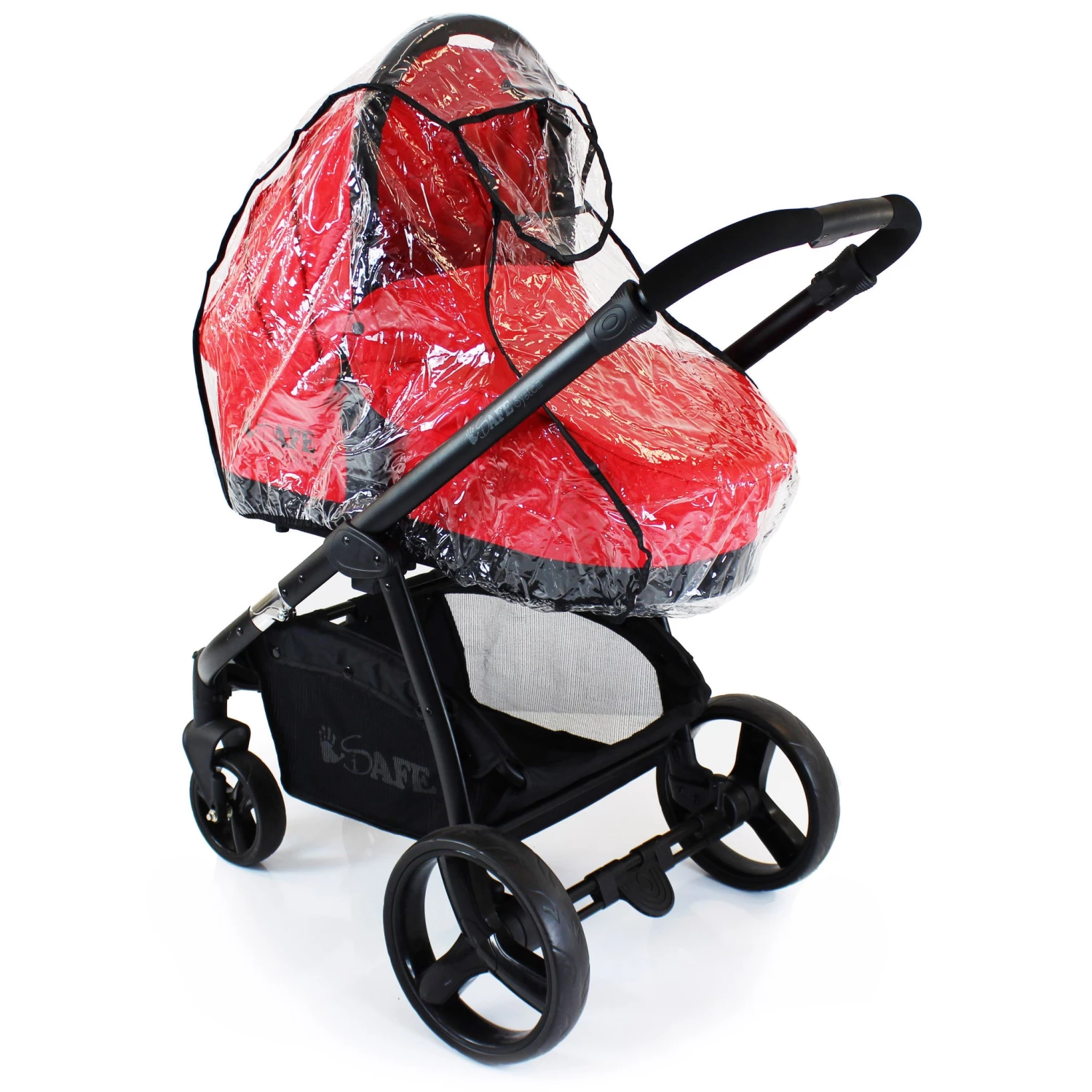 Rain Cover For Graco Evo Carrycot & Stroller All In 1 Wind Rain Coverall Accessories - Raincovers