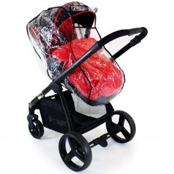 Rain Cover For Graco Evo Carrycot & Stroller All In 1 Wind Rain Coverall Accessories - Raincovers