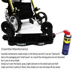 Baby Travel Buggy Stroller Pram Board To Fit Cosatto Giggle - Black/Grey Buggy Boards With Saddle