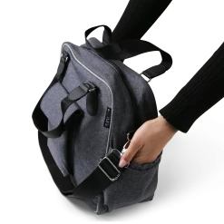 Marvel 3 In 1 Prams ISafe Changing Bag - Dove Grey