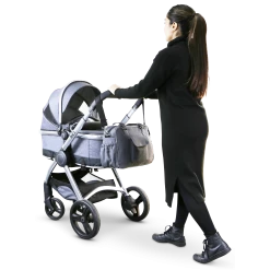 Marvel 3 In 1 Prams ISafe Changing Bag - Dove Grey