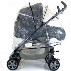 Baby Travel Inglesina Zippy Stroller & Pram Raincover 3 In 1 Pram System Rain Covers