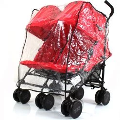 Mamas & Papas Raincover For Mamas And Papas Kato Twin Pushchair
